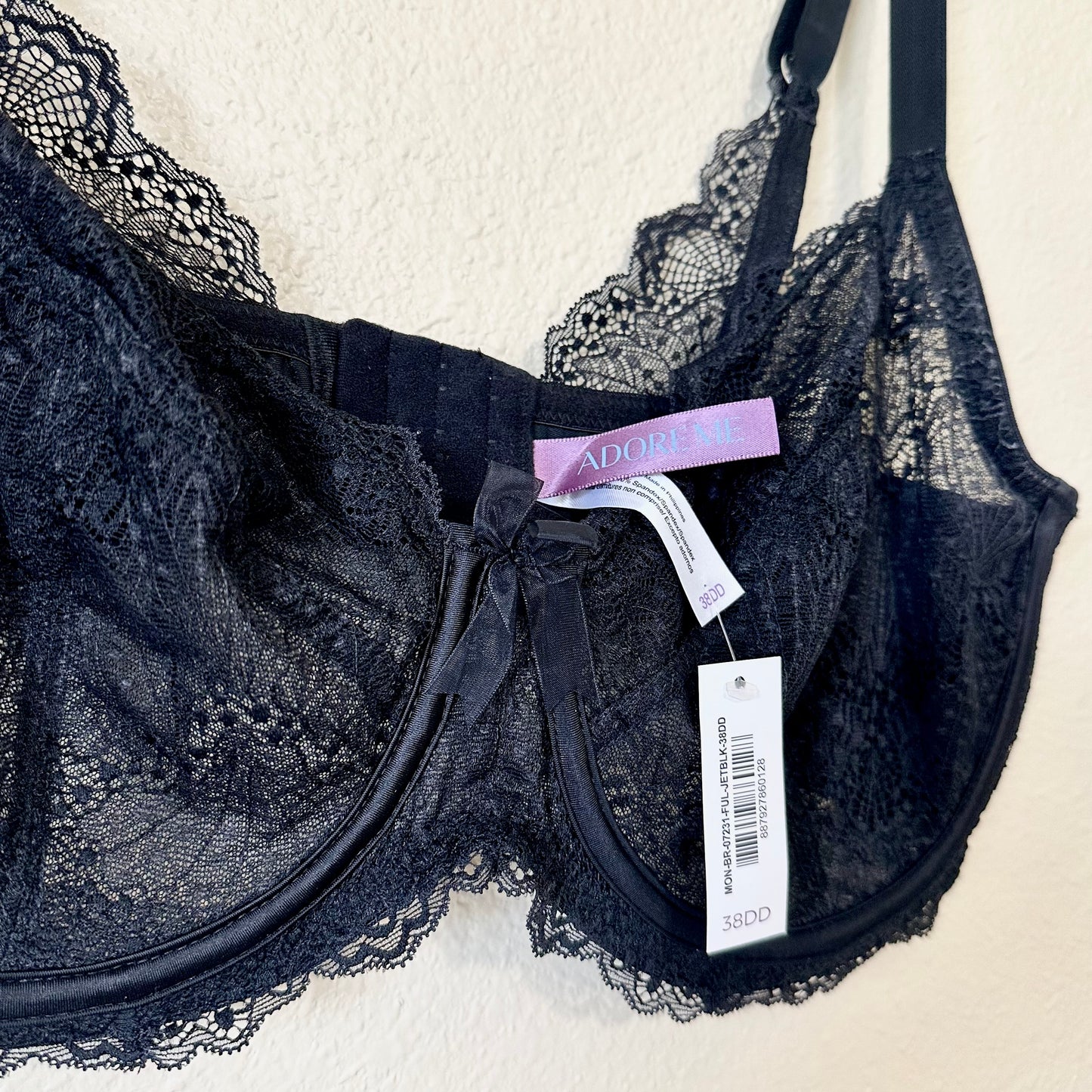 x Sold x Adore Me Hannalee Unlined Full Coverage Lace Bra | 38DD