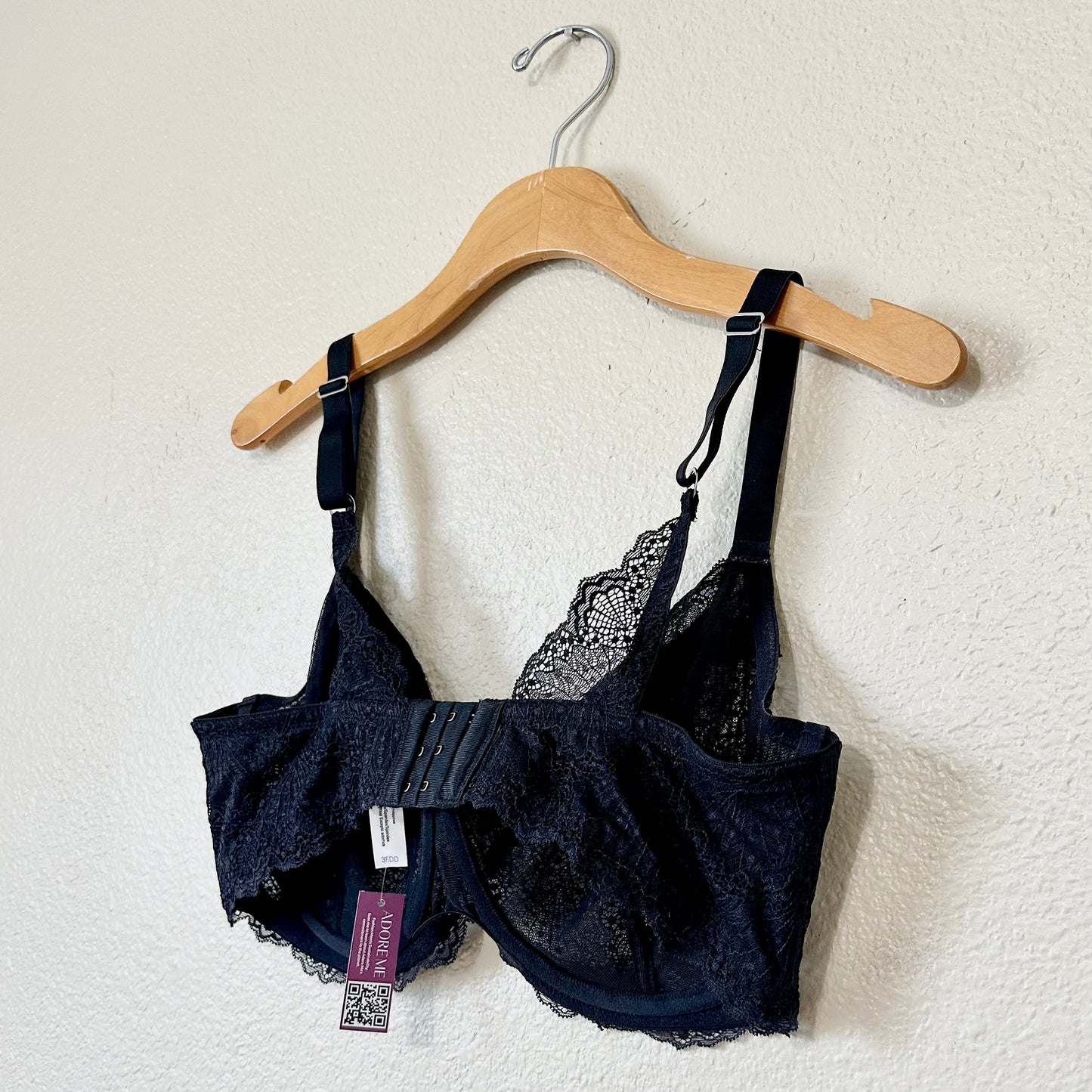 x Sold x Adore Me Hannalee Unlined Full Coverage Lace Bra | 38DD