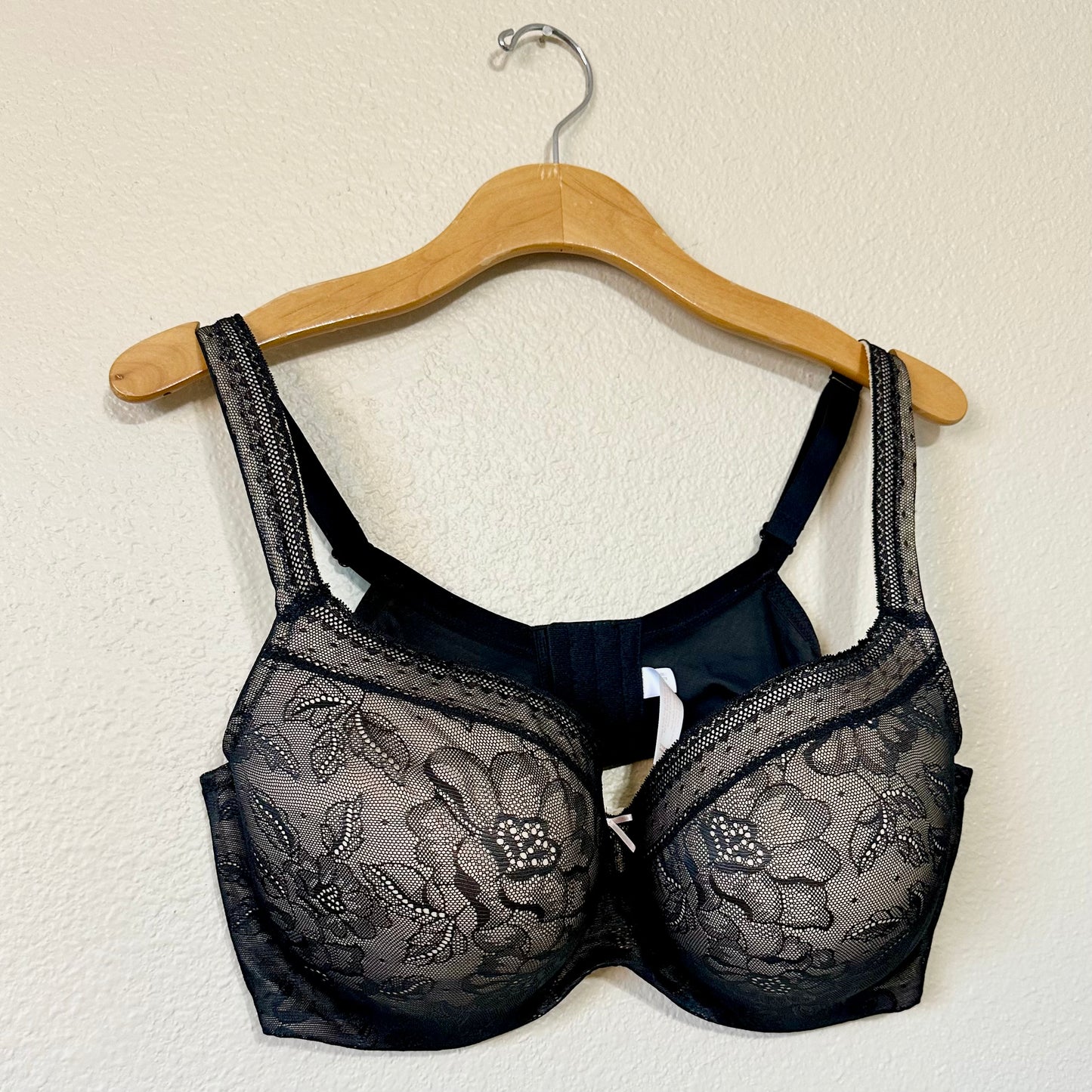 x Sold x Cacique Lightly Lined Balconette Bra with Lace | 44DD
