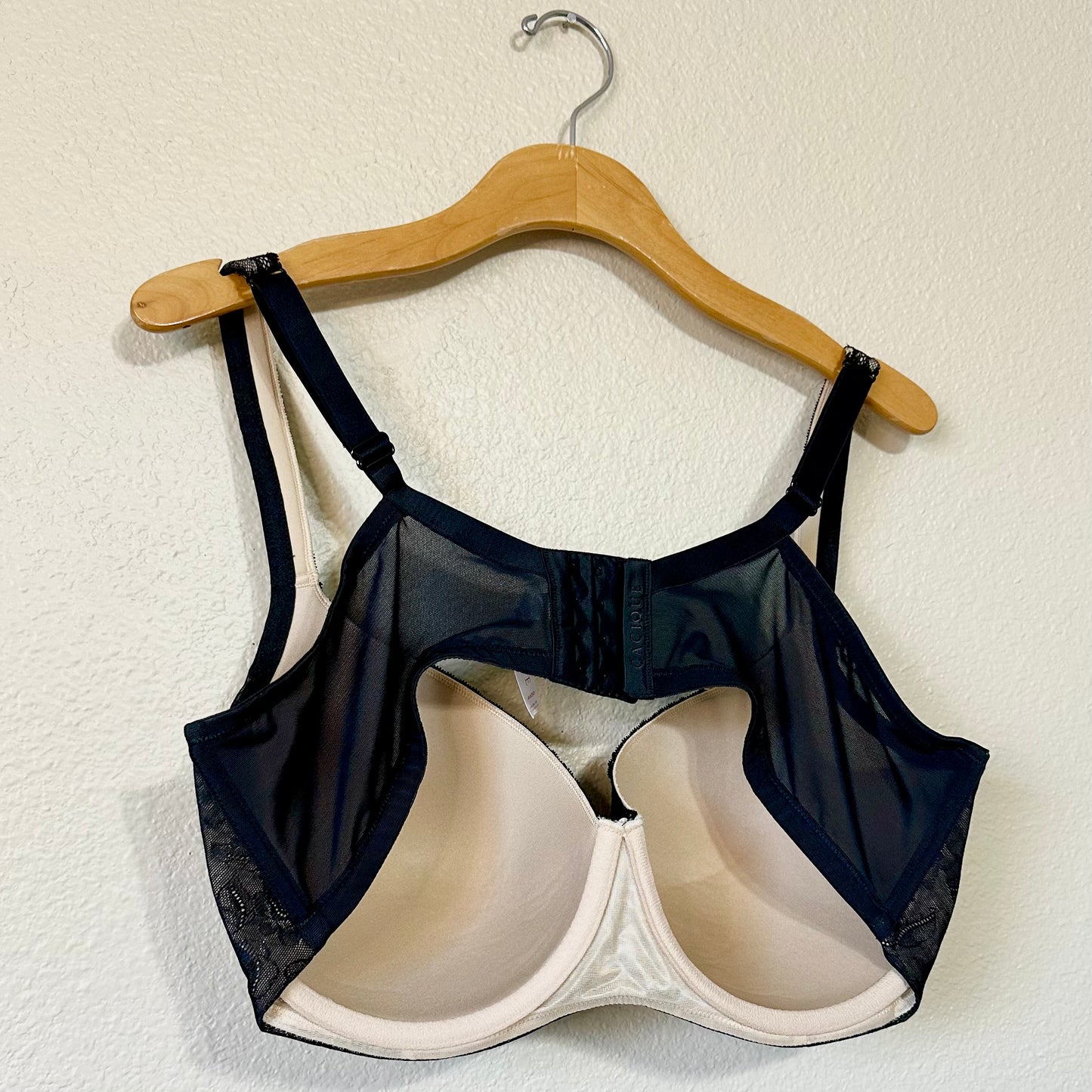 x Sold x Cacique Lightly Lined Balconette Bra with Lace | 44DD