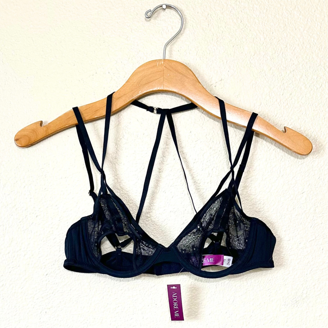 x Sold x Adore Me Eilish Unlined Peak-A-Boo Bra | 34B