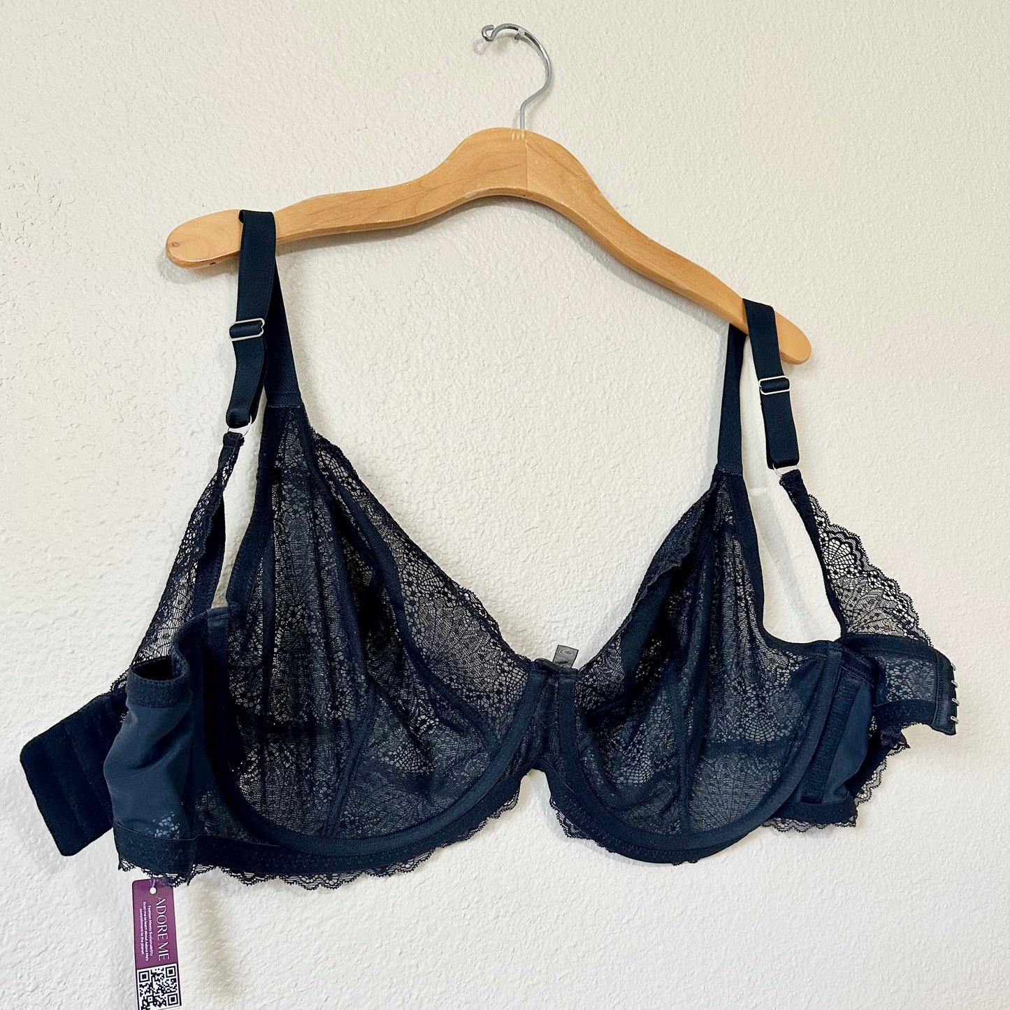 Adore Me Hannalee Unlined Full Coverage Bra | 44DD