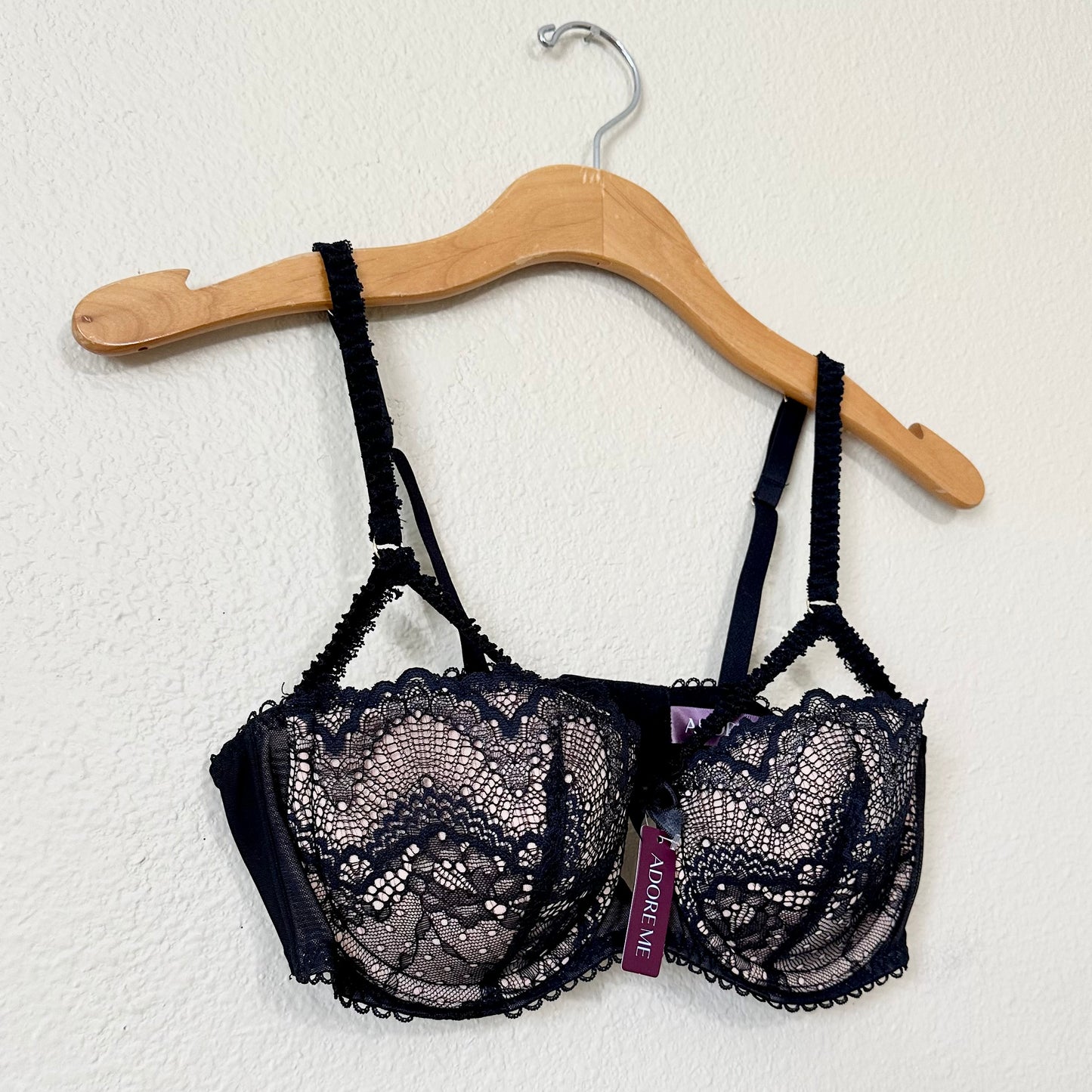 Adore Me Kimmy Push-Up Balconette Bra | 36C