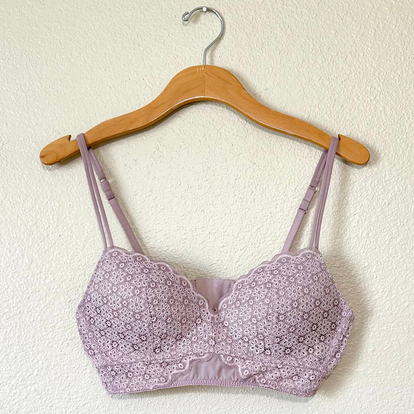 Aerie Lace Wireless Push Up Bra | 36B