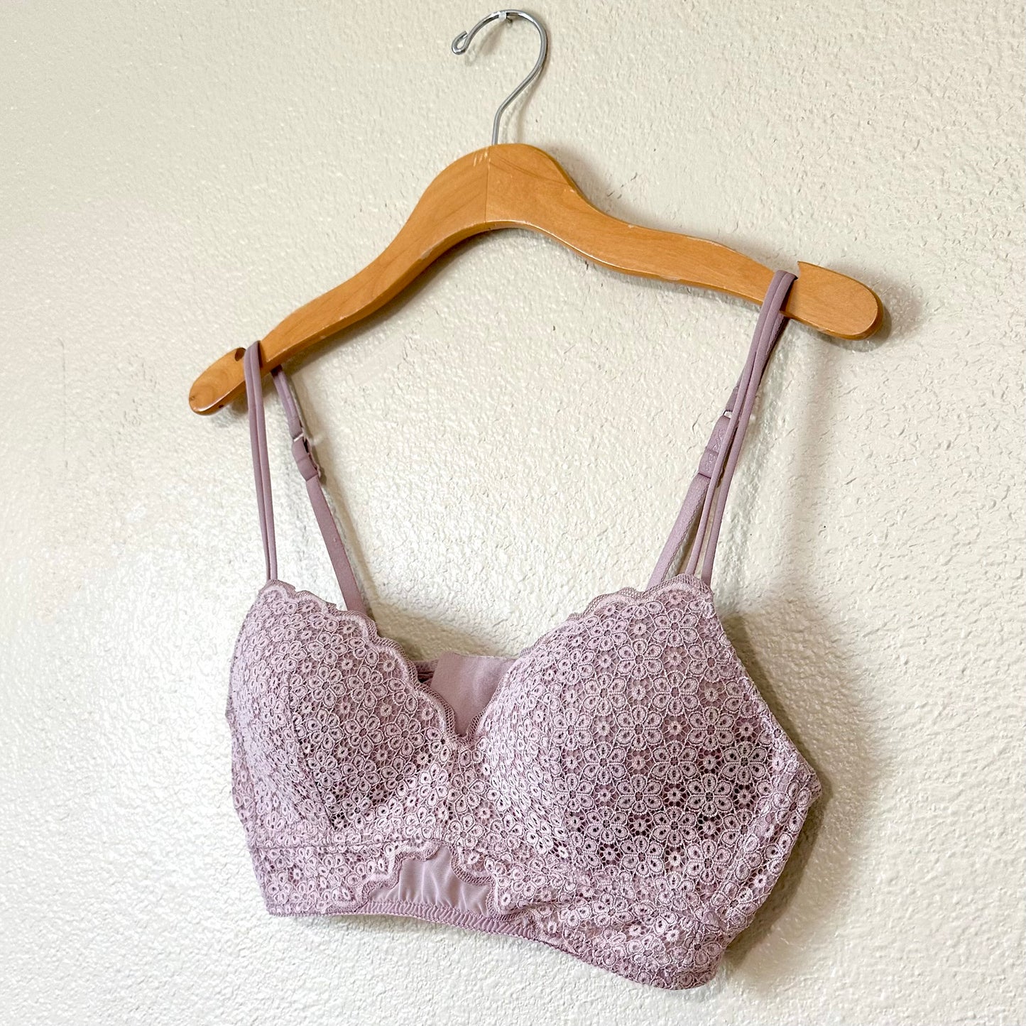 Aerie Lace Wireless Push Up Bra | 36B