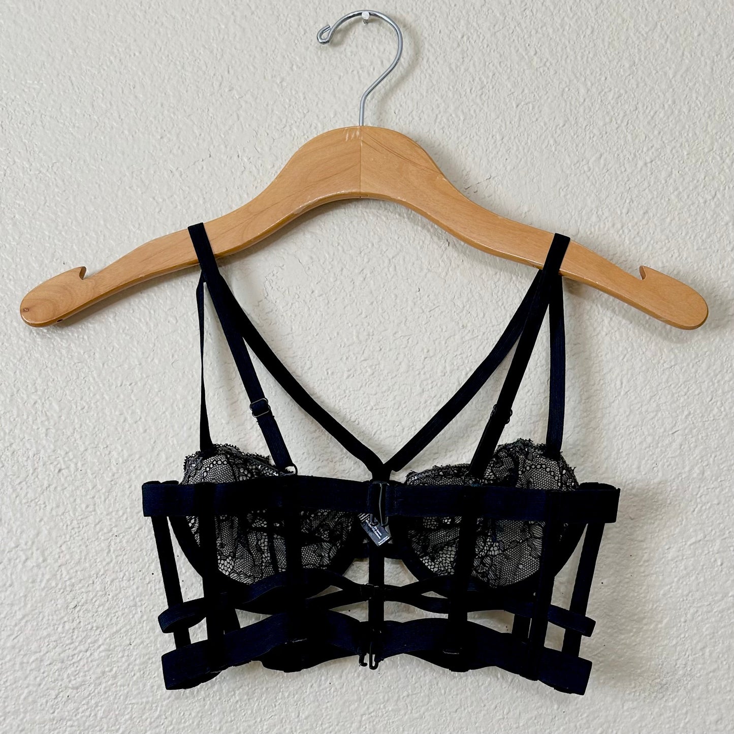 Body Rage by Spencer’s Strappy Lace Bralette | S/M