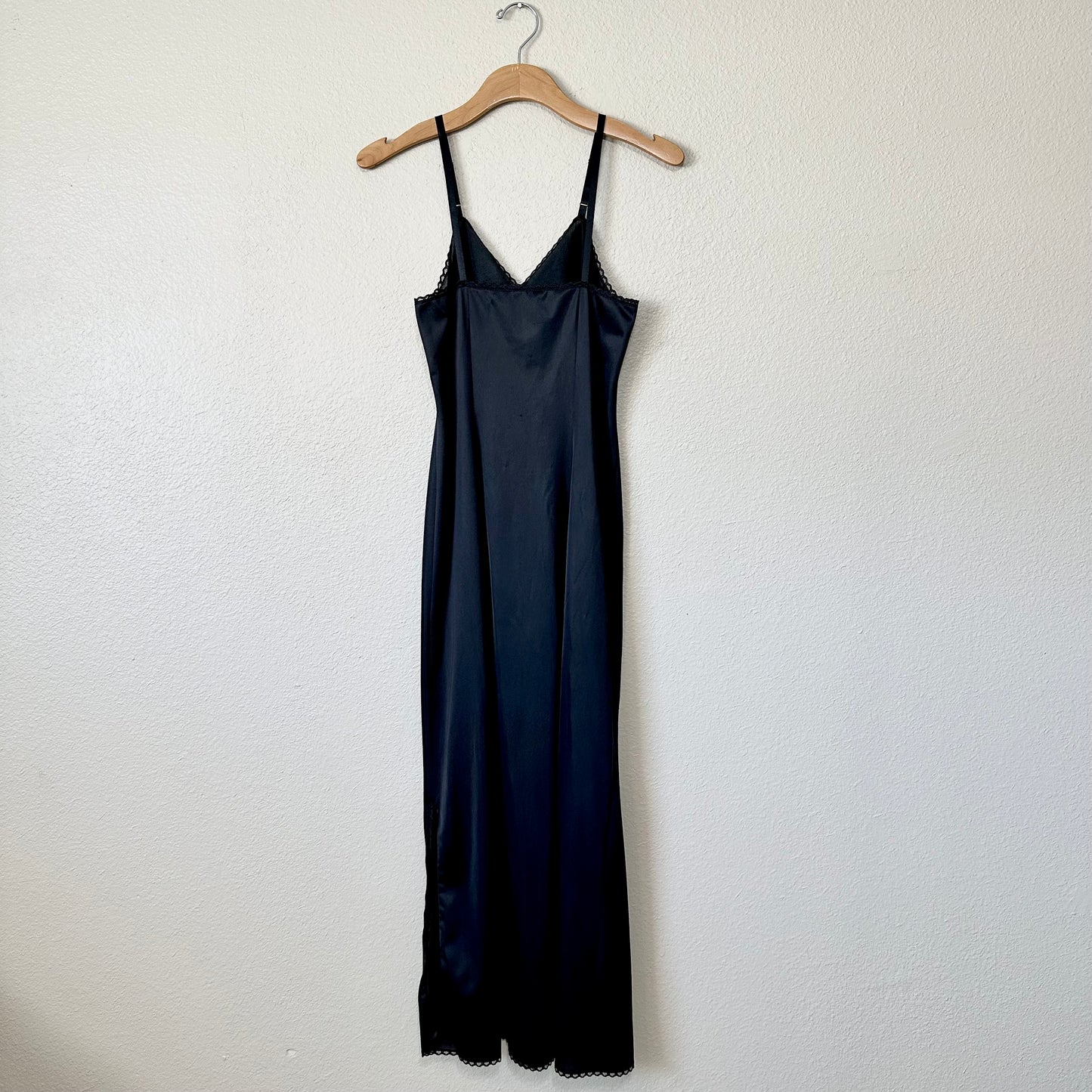 Vanity Fair 1970s Full-Length Slip Dress | S