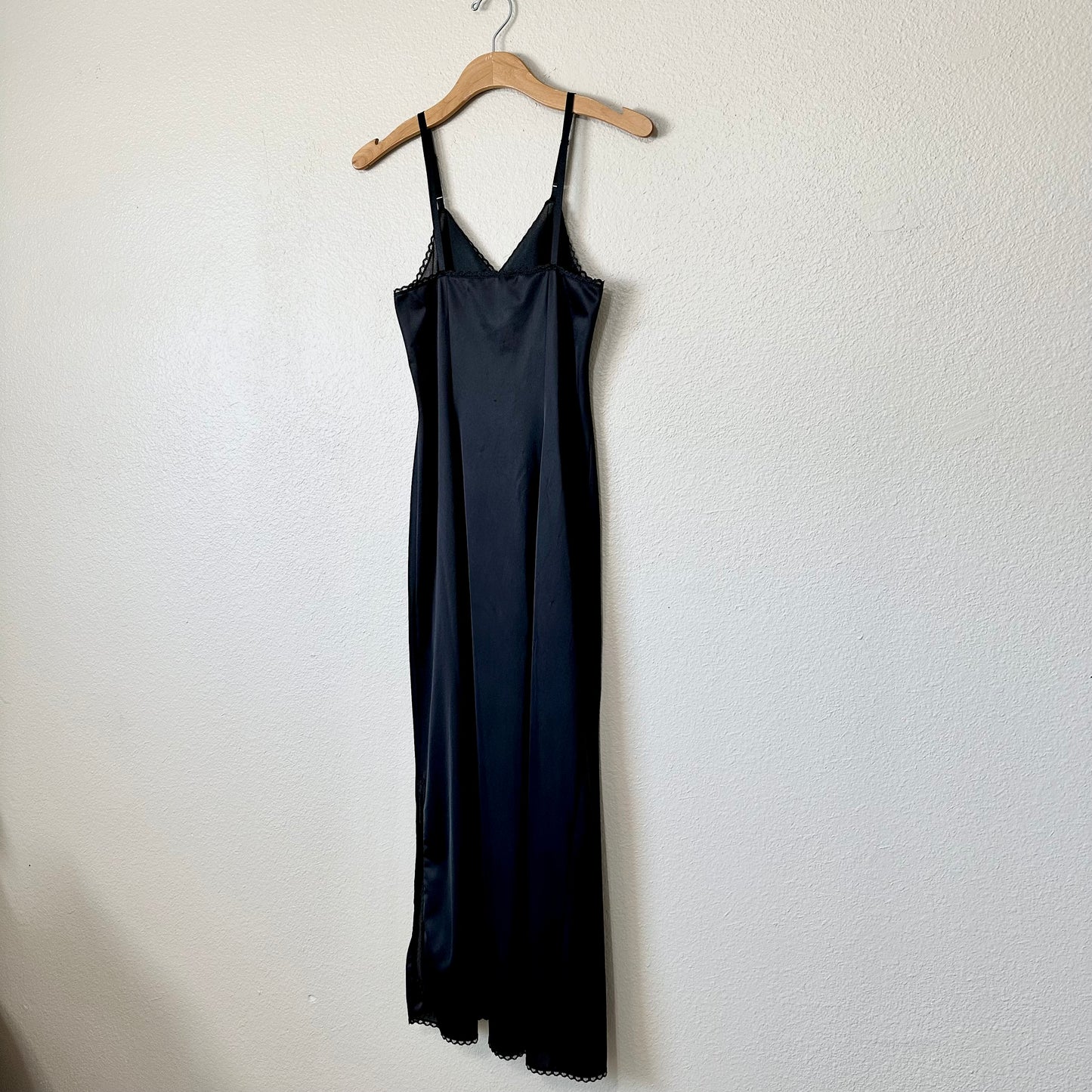 Vanity Fair 1970s Full-Length Slip Dress | S