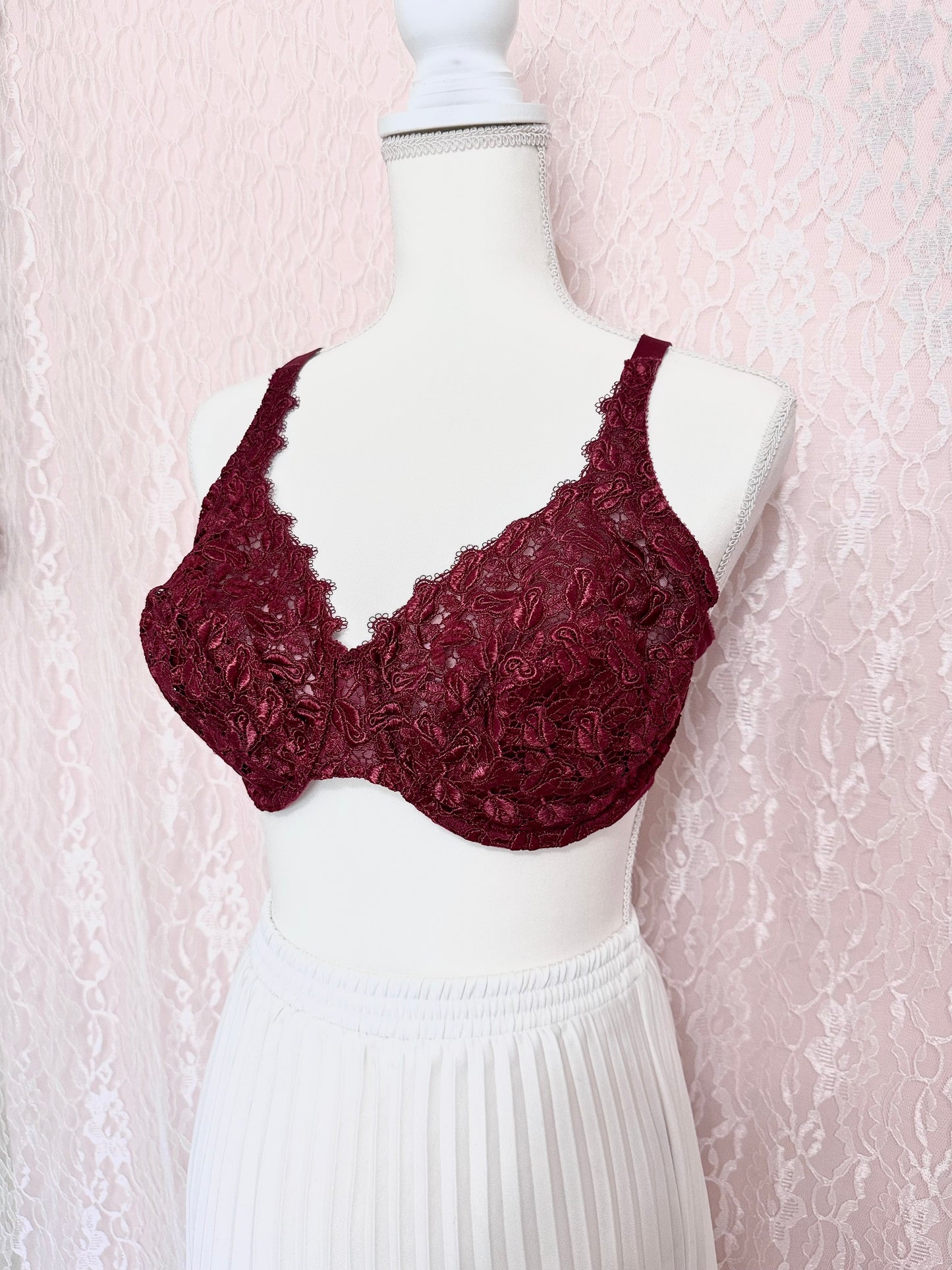 Playtex Secrets Vintage Full Figure Lace Bra | 38D