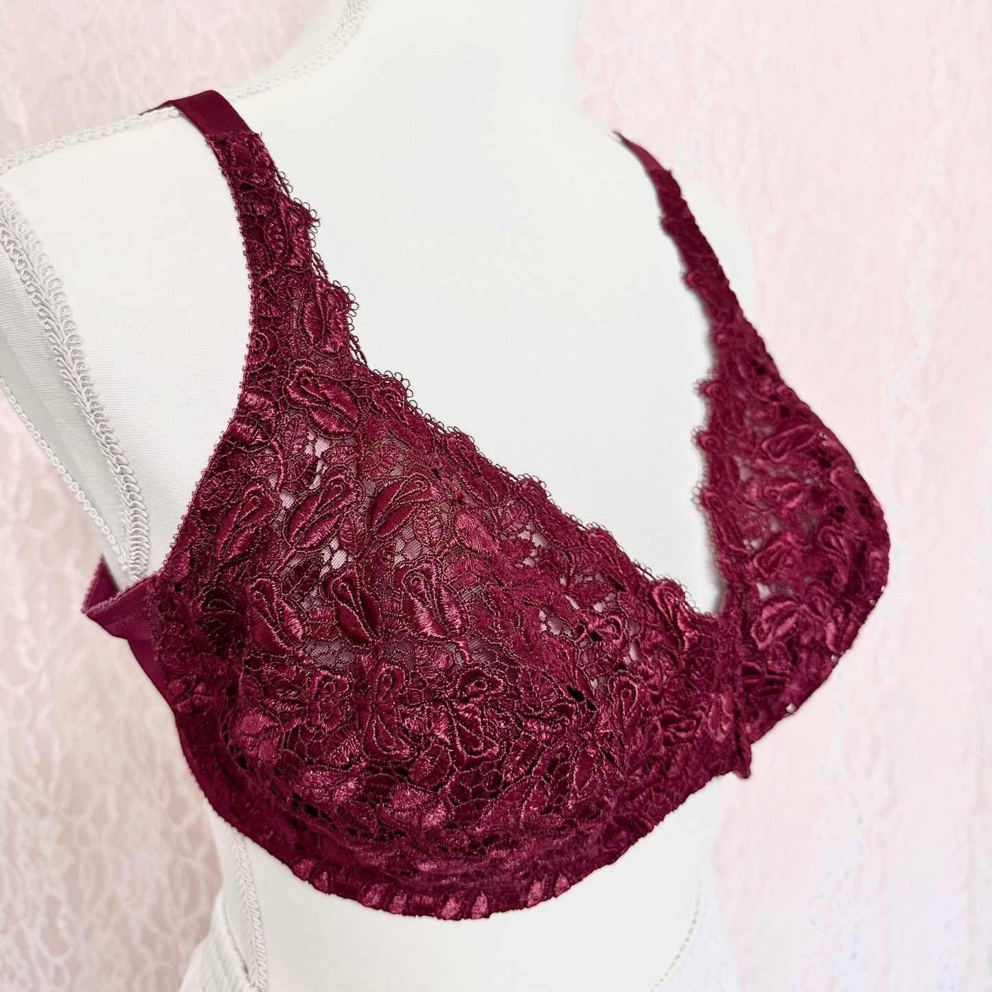 Playtex Secrets Vintage Full Figure Lace Bra | 38D