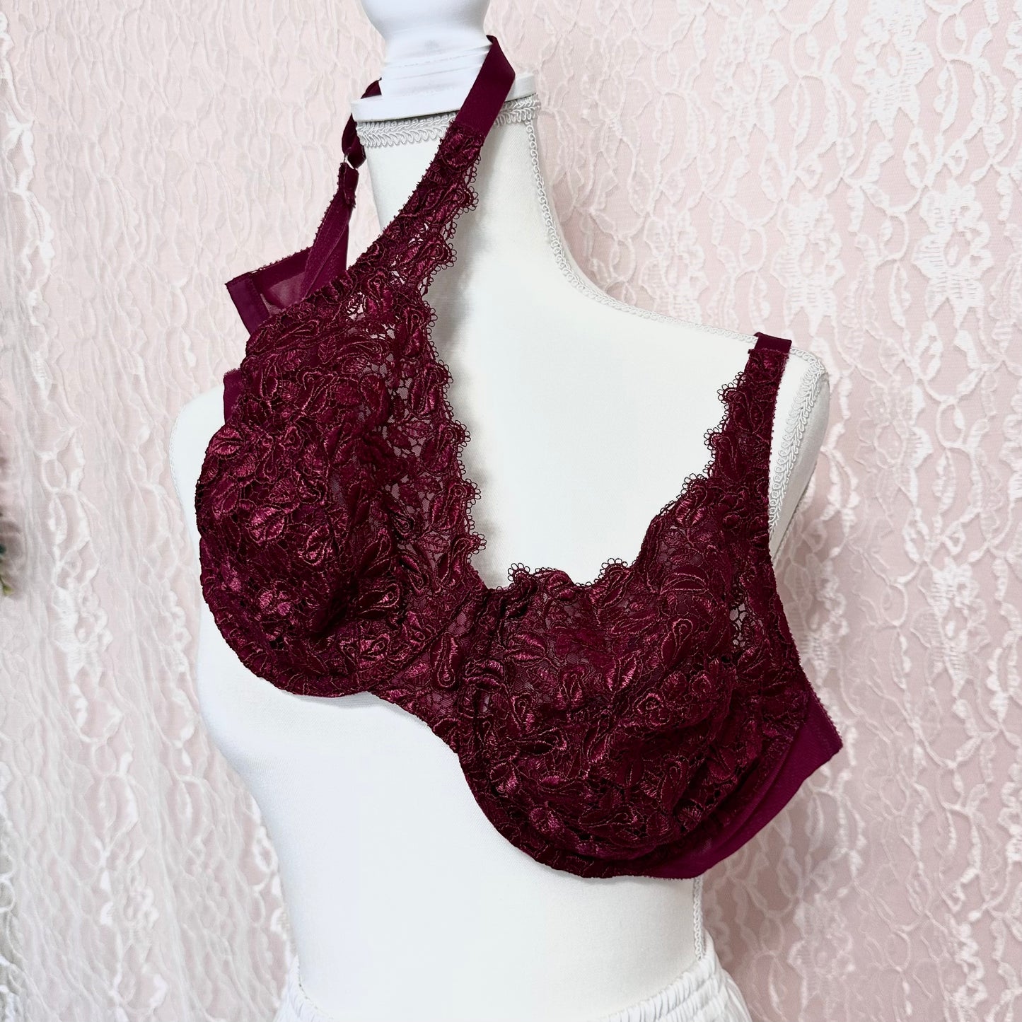 Playtex Secrets Vintage Full Figure Lace Bra | 38D