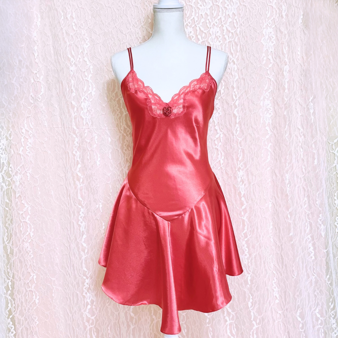 Amelia’s Vintage 1980s Satin Slip Dress | M