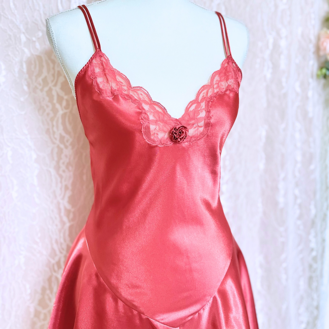 Amelia’s Vintage 1980s Satin Slip Dress | M