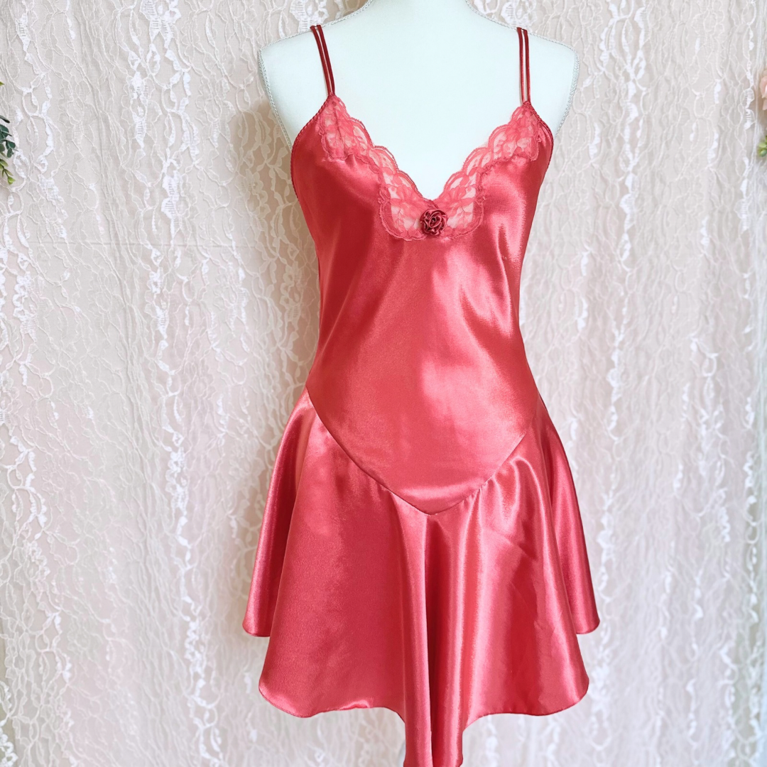 Amelia’s Vintage 1980s Satin Slip Dress | M